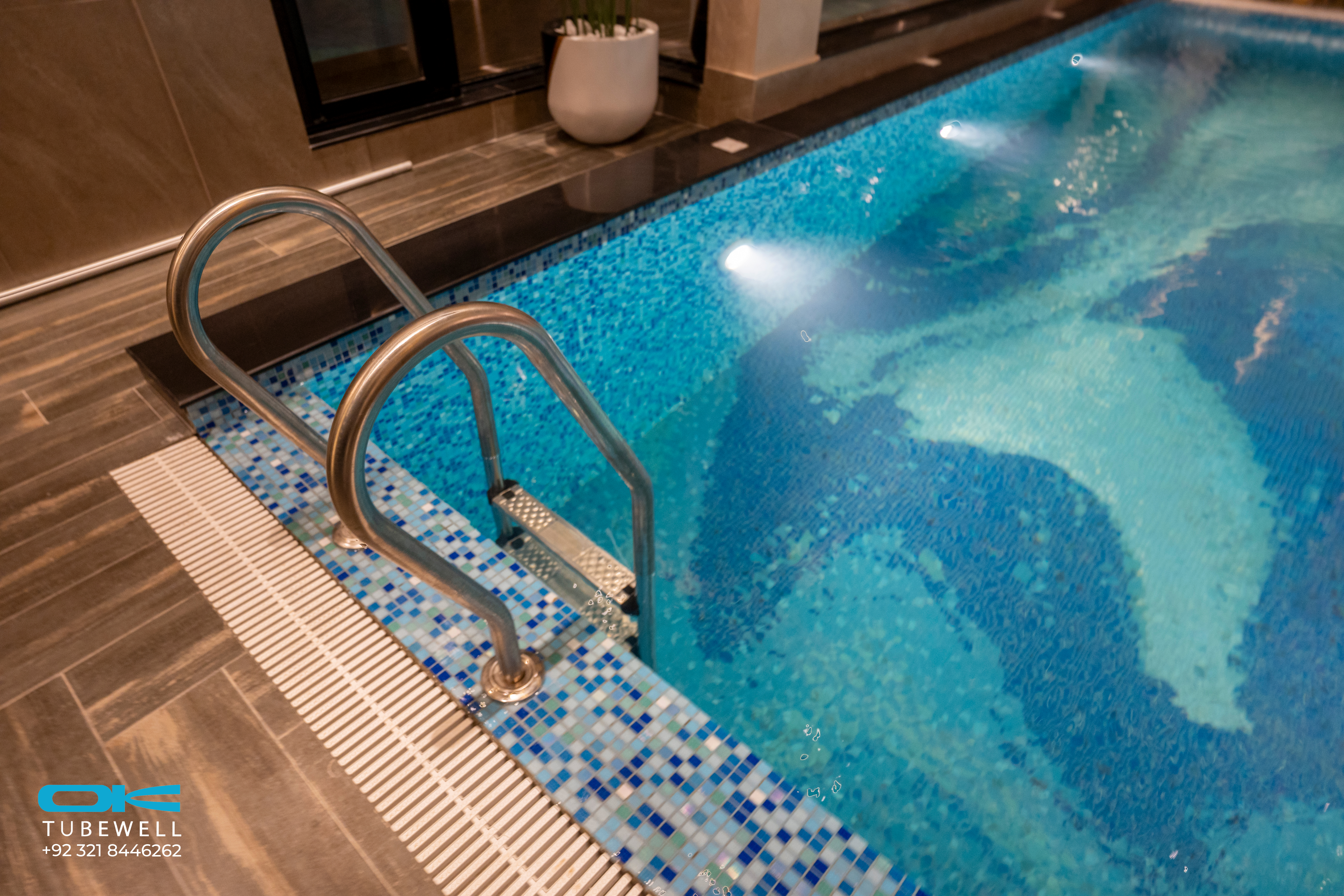 Finished indoor pool showing long-term quality